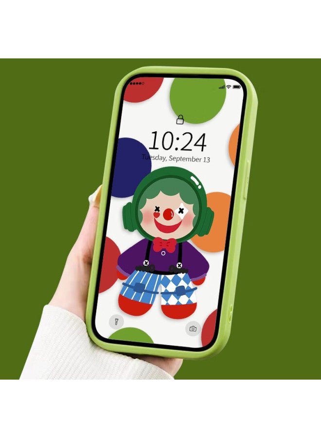Zitai Apple 15 Phone Case Iphone 15 Pro Max Protective Cover Painted Personalized Creative Anti-Drop Shell [Green Humor] - Image 4