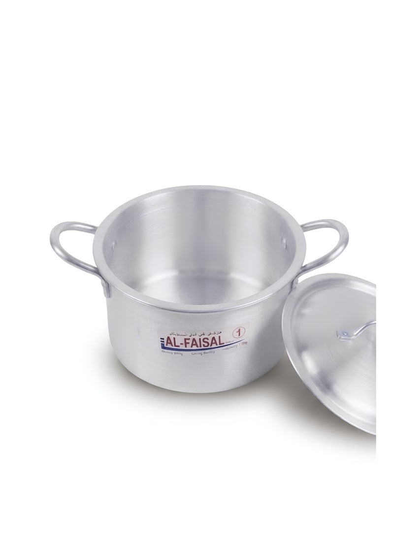6-Piece Aluminum Cooking Pot Set - 22cm to 32cm - Ideal for Large Families & Bulk Cooking - Image 5