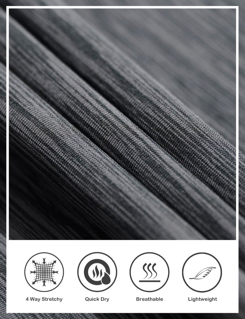 EZRUN Men's Workout Tank Top Gym Muscle Sleeveless Shirts Quick Dry Athletic Bodybuilding Stringers - Image 4