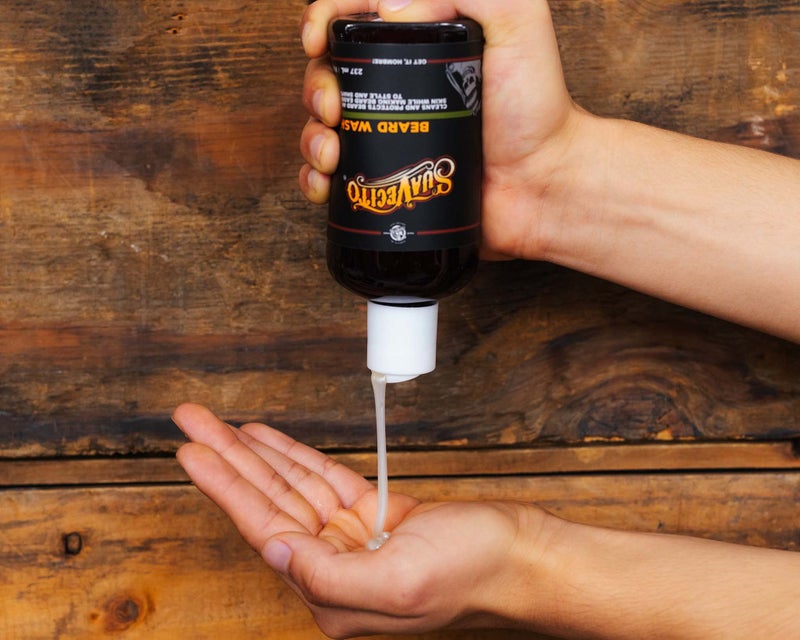 Suavecito Beard Wash Cleansing and Styling Beard Face Wash For Men (8 ounce.) - Image 2