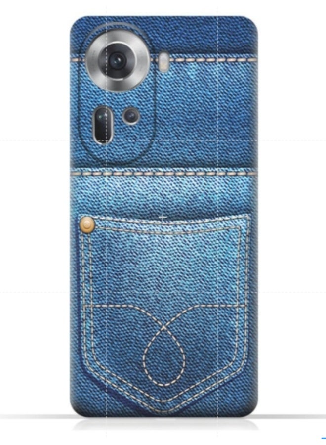 إيه إم سي ديزاين غطاء حماية بطبعة هاتف اوبو رينو 11