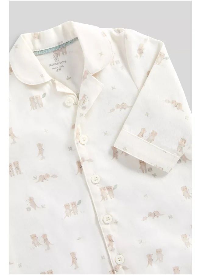mothercare Meerkat All-in-One Baby Pyjamas