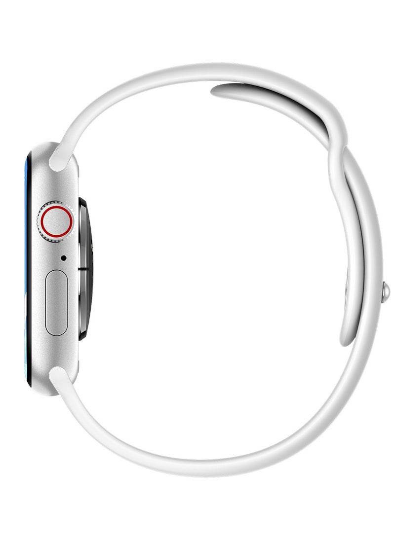 أوت بوكس ساعة Outbox OB10 – شاشة AMOLED ‏2.04″، مكالمات بلوتوث، +100 وضع رياضي، متابعة الصحة واللياقة، متوافقة مع أندرويد وiOS – فضي. - Image 4