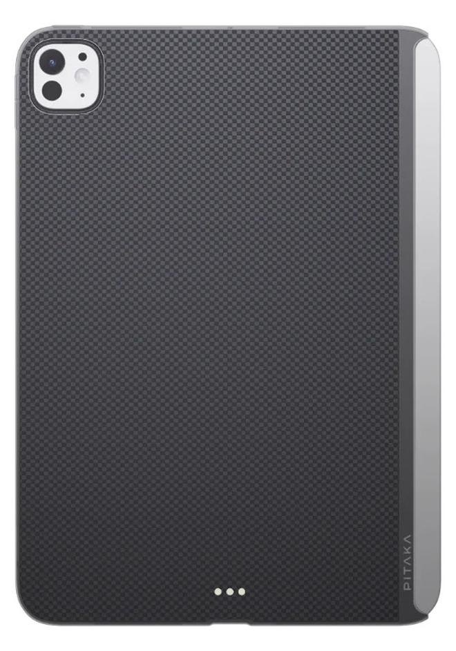 PITAKA MagEZ Folio 2 Case For iPad Pro 11 inch with Pencil Holder and Standing Angle / Easily switch between landscape and portrait mode / Auto sleep/wake function / Premium and protective PU leather - Black - Image 1