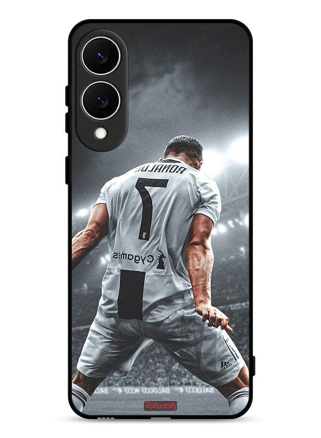 Tolwak Samsung Galaxy S25 Edge Protective Case Cover Cristiano Ronaldo Celebration - Image 1