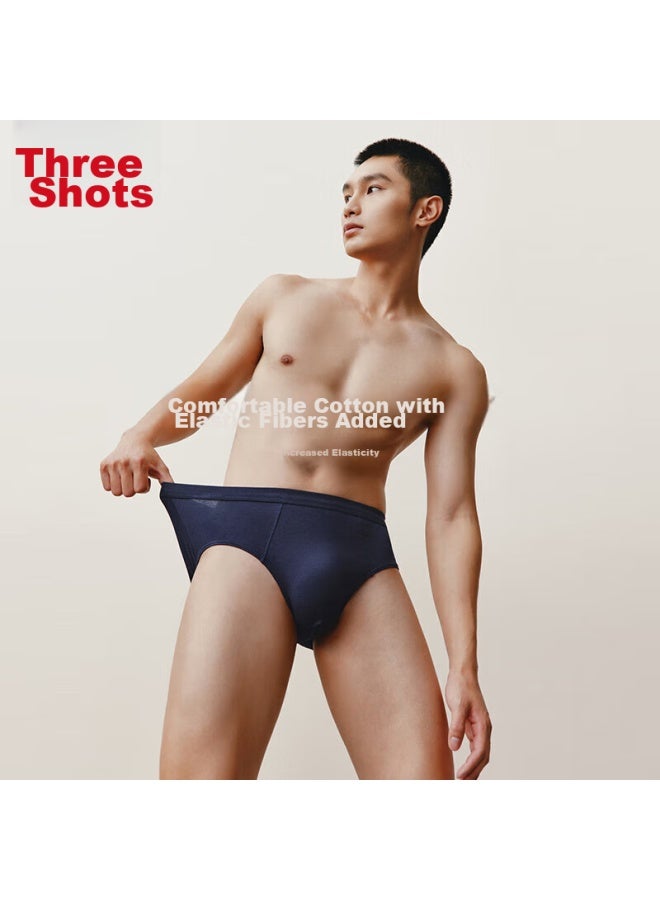 THREEGUN Sanqiang Men's Underwear Men's Triangle Briefs, Soft Breathable Shorts, Men's Underwear - Image 3