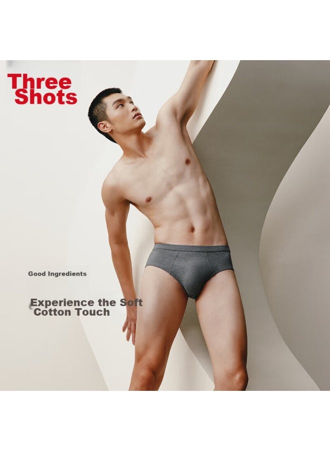 THREEGUN Sanqiang Men's Underwear Men's Triangle Briefs, Soft Breathable Shorts, Men's Underwear - Image 2