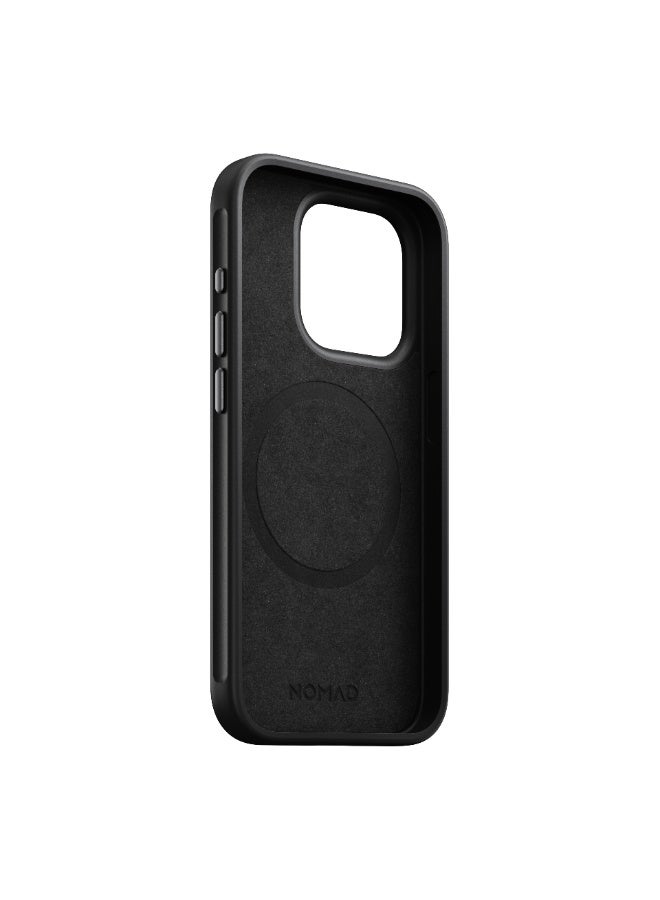 نوماد Nomad Sport Case لهاتف iPhone 15 Pro – أزرق | غطاء حماية نحيف مع امتصاص للصدمات، إطار TPU مانع للانزلاق، ظهر مقاوم للخدوش، متوافق مع الشحن اللاسلكي - Image 4
