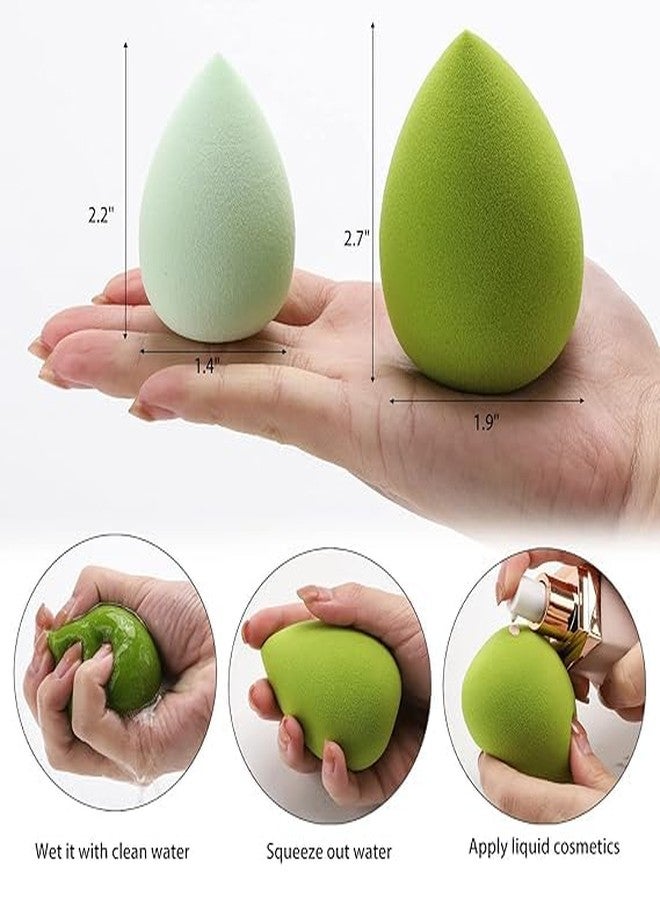 Harshlove 20 Packs Makeup Sponge Set - Blender Blending Sponge for Flawless Face Beauty, Ideal for Foundation and Powder Application - Image 3