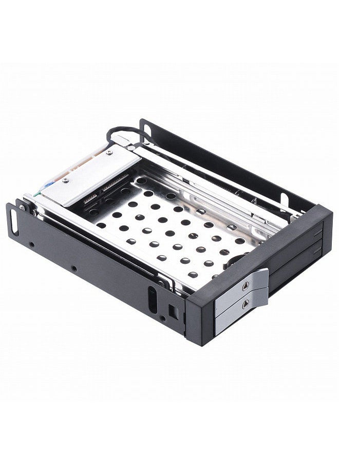 Generic - 2.5 inch Internal Dual Slot Tool-free Hard Disk Rack Support Two 2.5 inch SATA HDD/SSD Safety Lock Design Support Hot Plug - Image 1