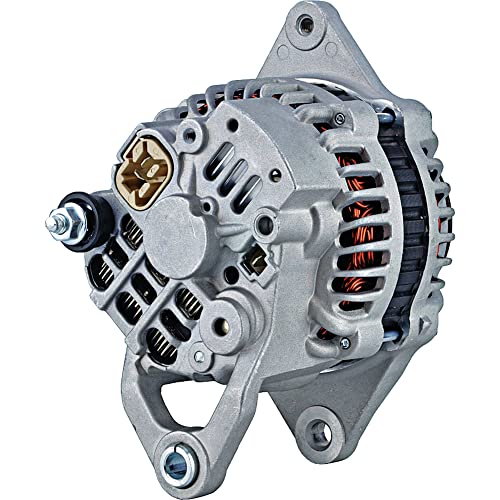 DB Electrical مولد كهربائي DB Electrical ROTA0217 متوافق مع/بديل لـ 0.458333 ساعة 75 أمبير نوع مروحة داخلية منظم داخلي دوران عقارب الساعة 12 فولت ميتسوبيشي صناعي متنوع - Image 4