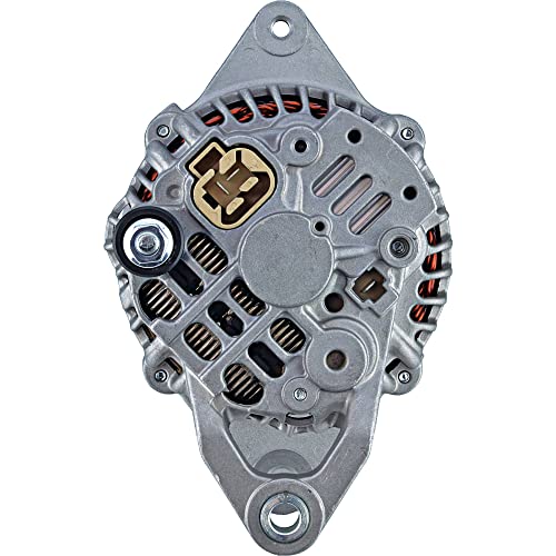 DB Electrical مولد كهربائي DB Electrical ROTA0217 متوافق مع/بديل لـ 0.458333 ساعة 75 أمبير نوع مروحة داخلية منظم داخلي دوران عقارب الساعة 12 فولت ميتسوبيشي صناعي متنوع - Image 5