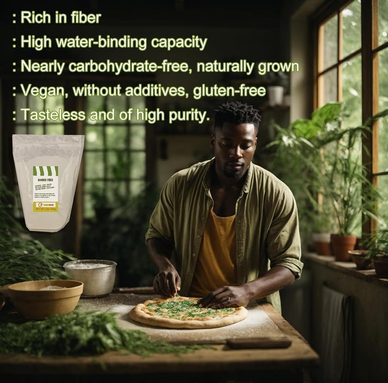 Zimmermann Bamboo Fiber 2.2lb - Gluten Free Keto Flour - Image 5