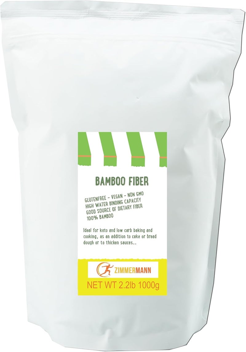 Zimmermann Bamboo Fiber 2.2lb - Gluten Free Keto Flour - Image 1