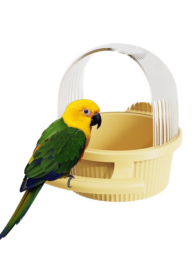 Kidle Bird Feeding Bowl, Parrot Feeder, Pet Drinking Bowl 12.5*16.5*13.8cm - Image 1