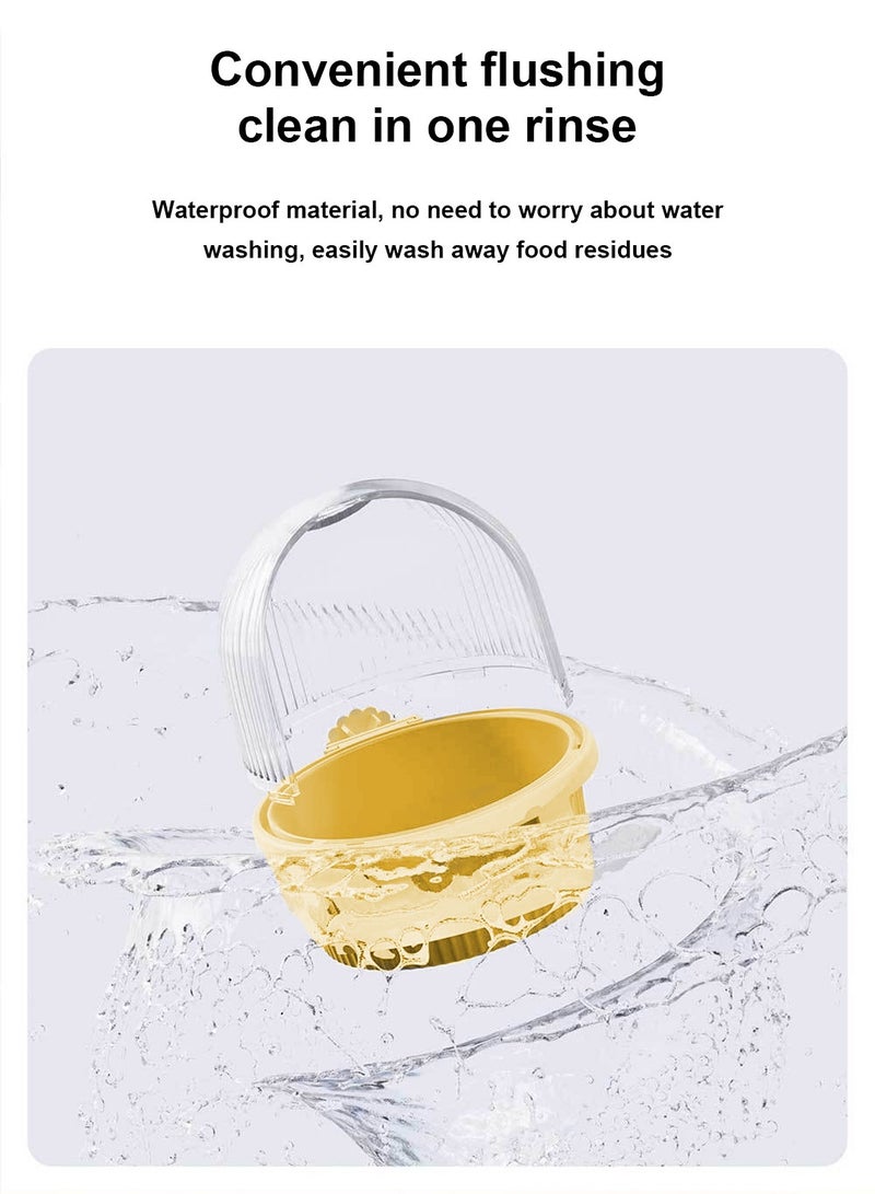 Kidle Bird Feeding Bowl, Parrot Feeder, Pet Drinking Bowl 12.5*16.5*13.8cm - Image 3