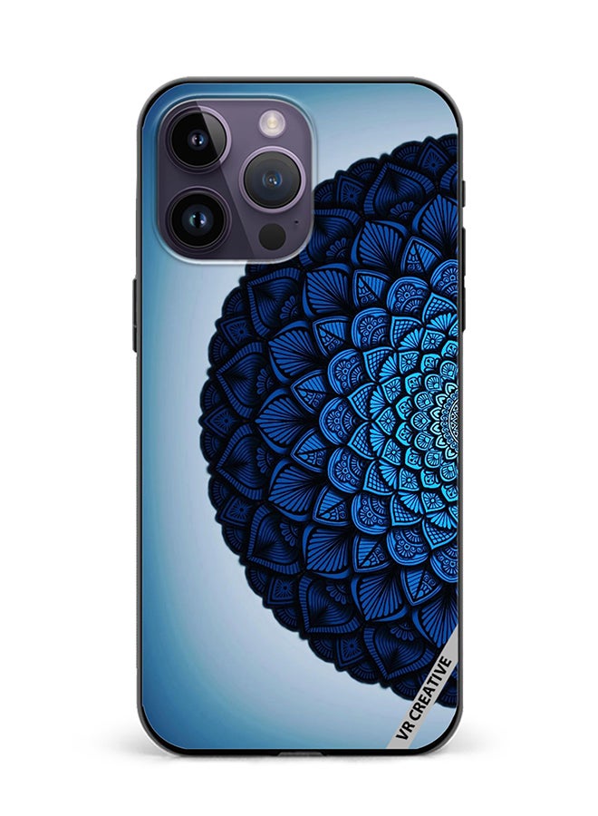 VR CREATIVE Protective Case Cover For Apple iPhone 15 Pro Flower Design Multicolour - Image 1