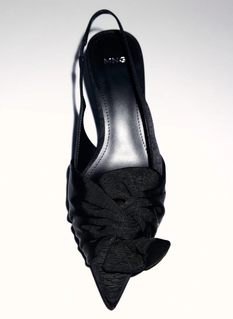 MANGO Knot Heel Shoes