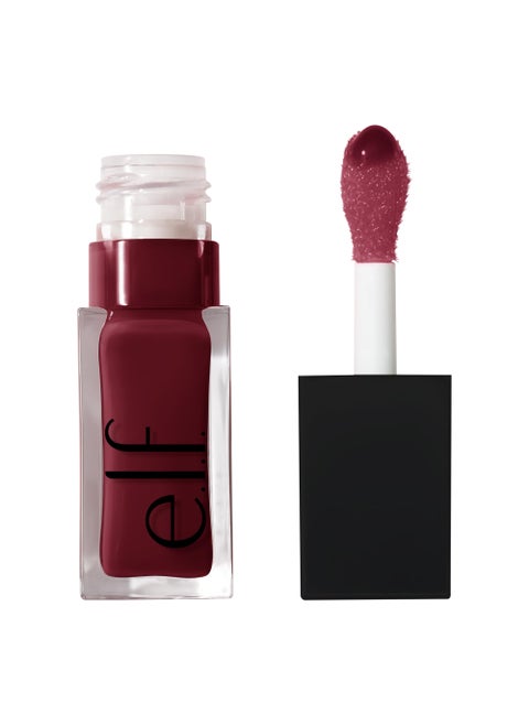 elf Glow Reviver Lip Oil Nourishing Tinted Lip Oil For A Highshine Finish Infused With Jojoba Oil Vegan  Crueltyfree Jam Session