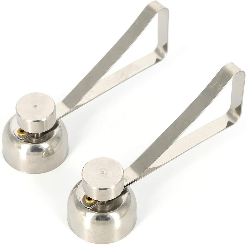 Mayata 2PCS Metal Stainless Steel Egg Scissors Egg Topper Cutter Triangle Shape Shell Opener Boiled Raw Egg Open Creative Kitchen Accessories Tools - Image 1