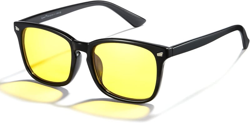 Cyxus Blue Light Glasses for Men Women Reduce Eye Strain UV Blocking for Computer Screen 8082 - Image 2