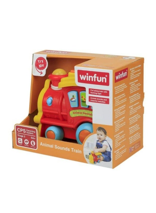 WinFun Animal Sounds Train Toy - Image 1