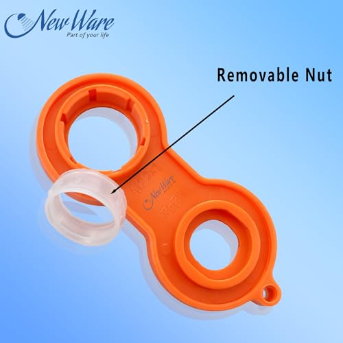 NEW WARE® Plastic Faucet Aerator Removal Spanner Tool | Universal Aerator Wrench for Kitchen & Bathroom Taps | Easy Fitting & Replacement | Pack of 1 - Image 5