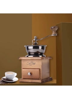 Generic Classic wooden mini manual coffee grinder  - Image 5