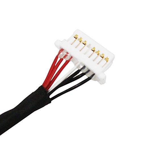 GinTai DC Power Jack Cable Replacement for Dell Inspiron 17 7000 7773 7778 7779/13 7347 7348 7352 7353 7359 7368（2.76inch 6VV22 06VV22 ND3N8 0ND3N8 450.0EZ0A.0011 - Image 2
