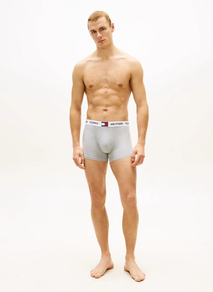 Tommy Hilfiger  3-Pack Heritage Logo Waistband Trunks for Men | Best Price UAE