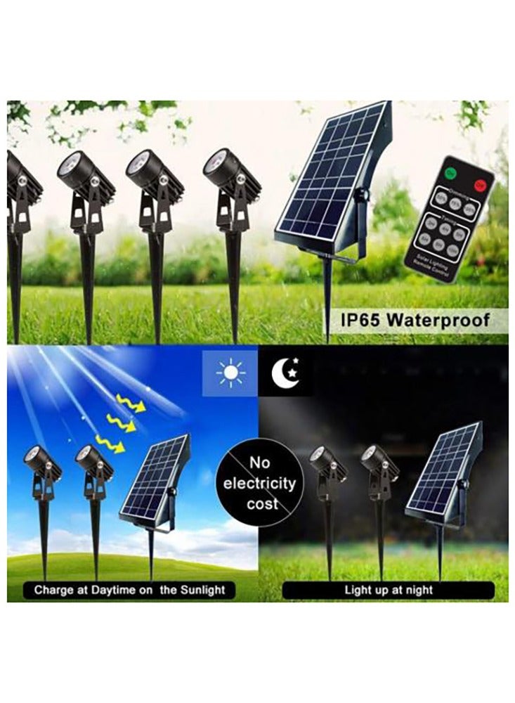 Solar garden emergency lights and electric charging, 4 bulbs - Image 4