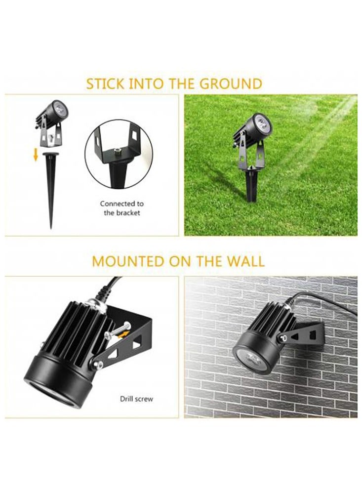 Solar garden emergency lights and electric charging, 4 bulbs - Image 2