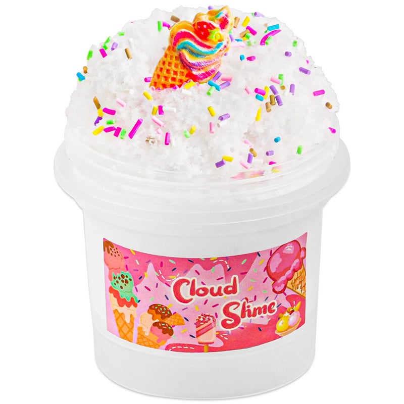 Okaybee Ice Cream Cloud Slime Super Soft Fluffy Slime Slimes Party Favors for Kids Slimes Sensory Experience Toys Birthday Easter Halloween Girls BoysTeens Gift - Image 2
