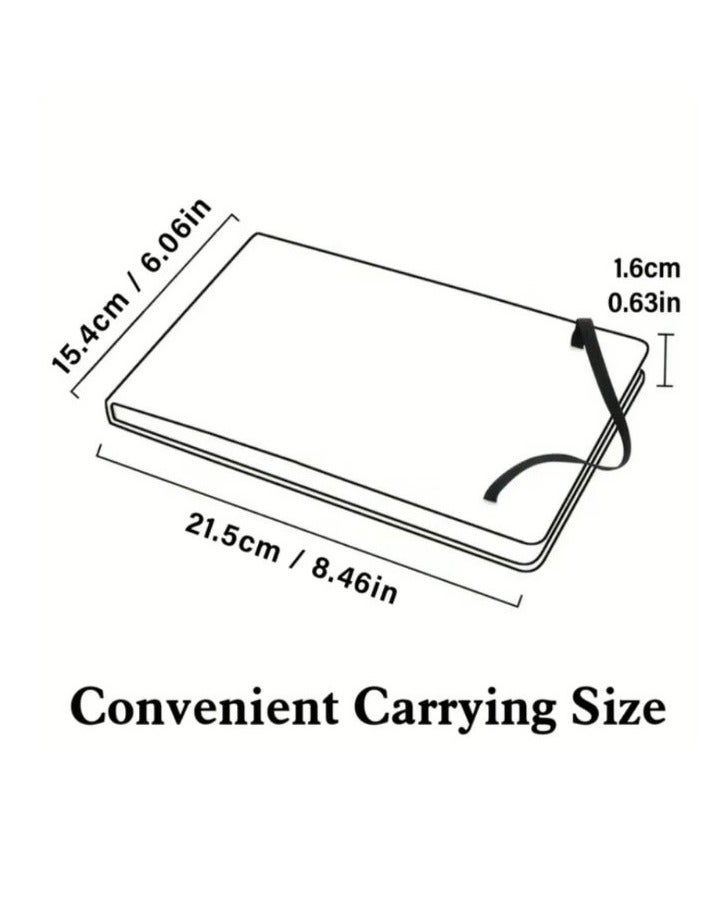 A5 Sketchbook Vincent Van Gogh Art, 50 Pages of 160Gsm RED - Image 4