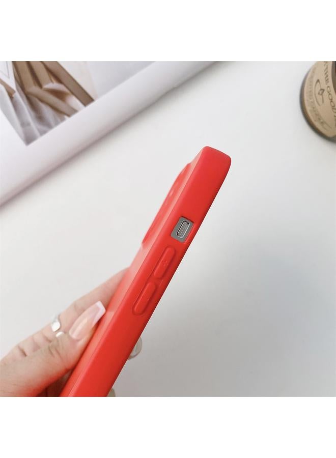 اس-توب جراب لهاتف iPhone 13 Pro، جراب واقٍ مرن من السيليكون مع حبل رقبة عريض - Image 4