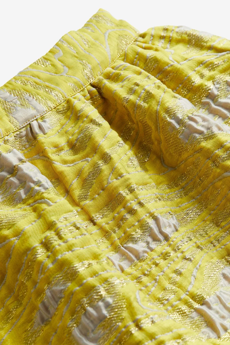 H&M Voluminous brocade skirt