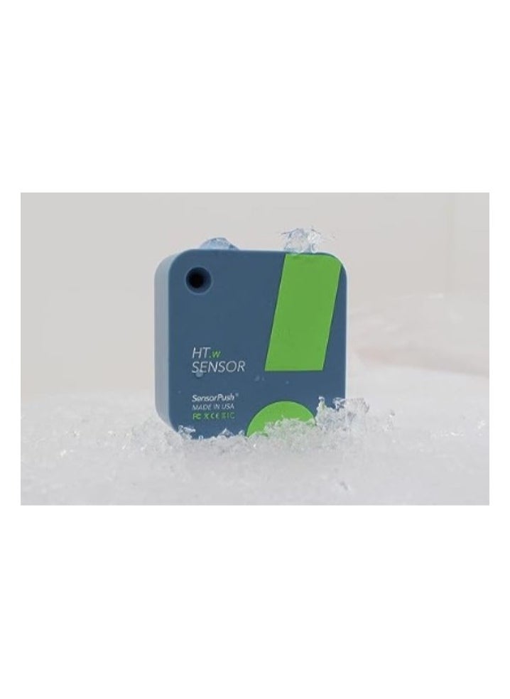 SensorPush HT.w Wireless Thermometer/Hygrometer Water-Resistant for iPhone/Android. USA Made Indoor/Outdoor Humidity/Temperature/Dewpoint/VPD Monitor/Logger. Smart Sensor with Alerts