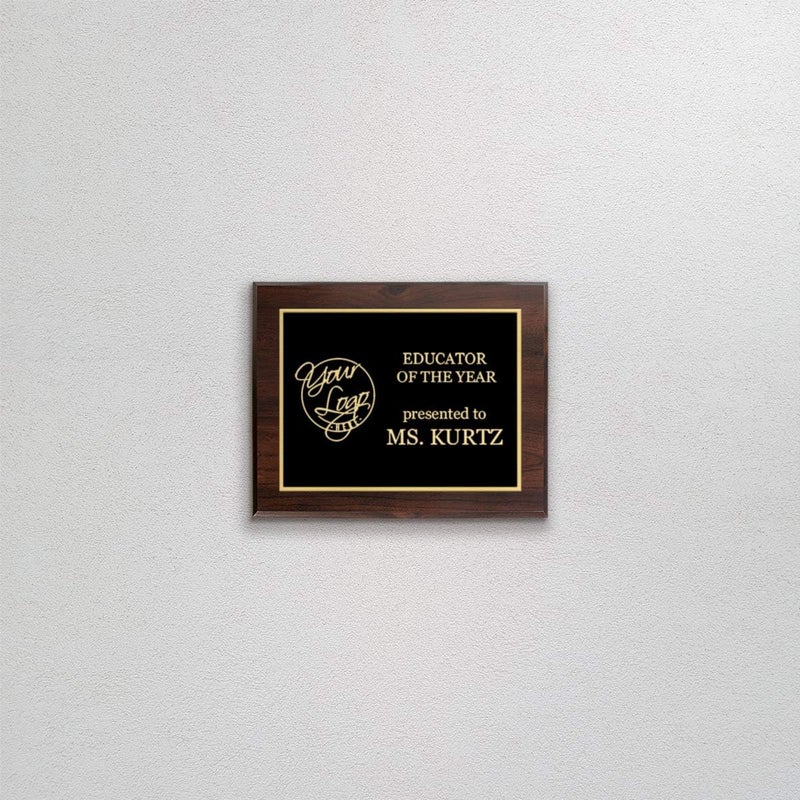 PlaqueMaker Personalized Engraved Plaques and Awards. Great for Retirement, Thank You, Military Recognition, Special Achievements, Memorials, Sports, School, and Corporate Awards - Image 4