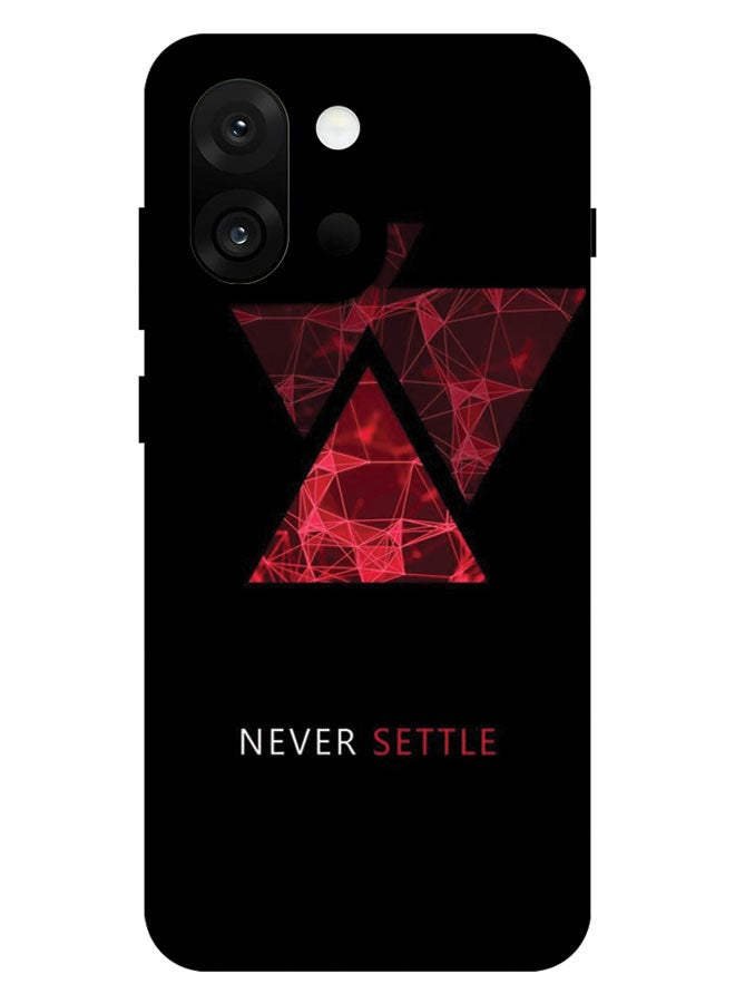 الصيد العين غطاء حماية مطبوع لهاتف OnePlus 13S - لا تستسلم أبدًا - Image 1