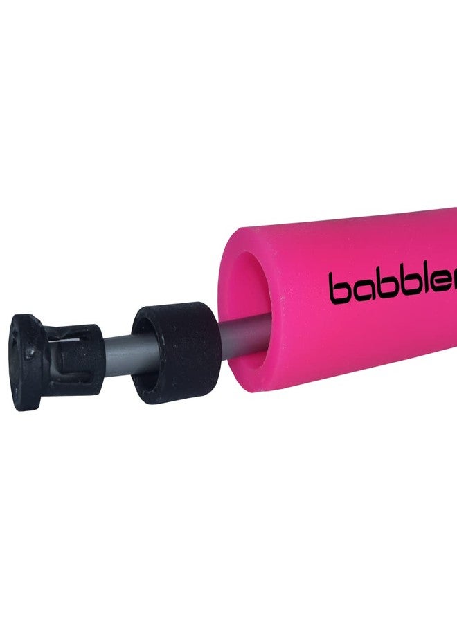 Babbler BS-200 White Pink Skipping Rope With 5mm Coloured Rope With Rope Adjuster and Slim Handle Long Size For Easy Grip (Tin Box Packing), Pack of 1 Piece Fitness Jump Rope - Image 2
