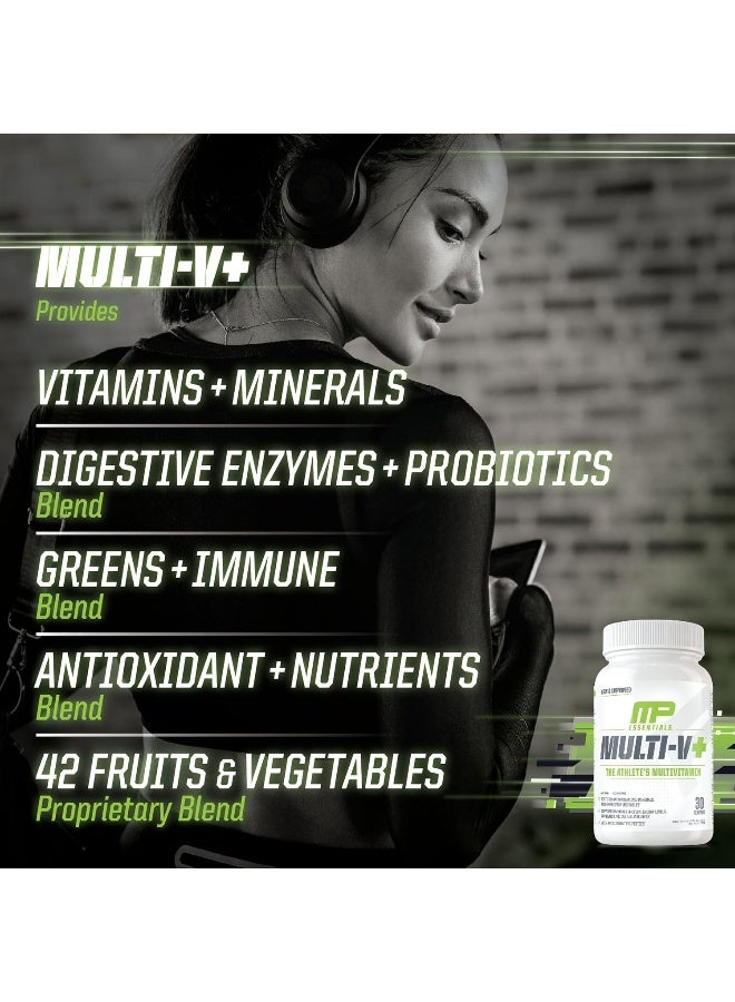 MusclePharm مالتي-في + متعدد الفيتامينات للرجال والنساء - Image 5