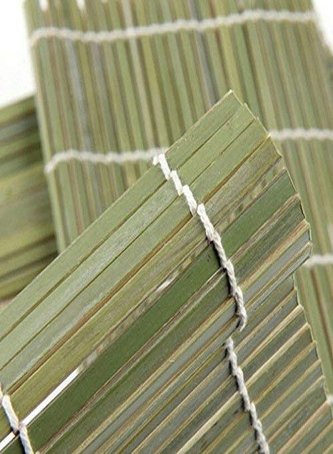 Craftacious Natural Bamboo Sushi Mat Cum Table Place Mat with Chopsticks (Sushi Mat with Bamboo Chopsticks, Pack of 2 Mat & 2 Pair Chopstics) - Image 5