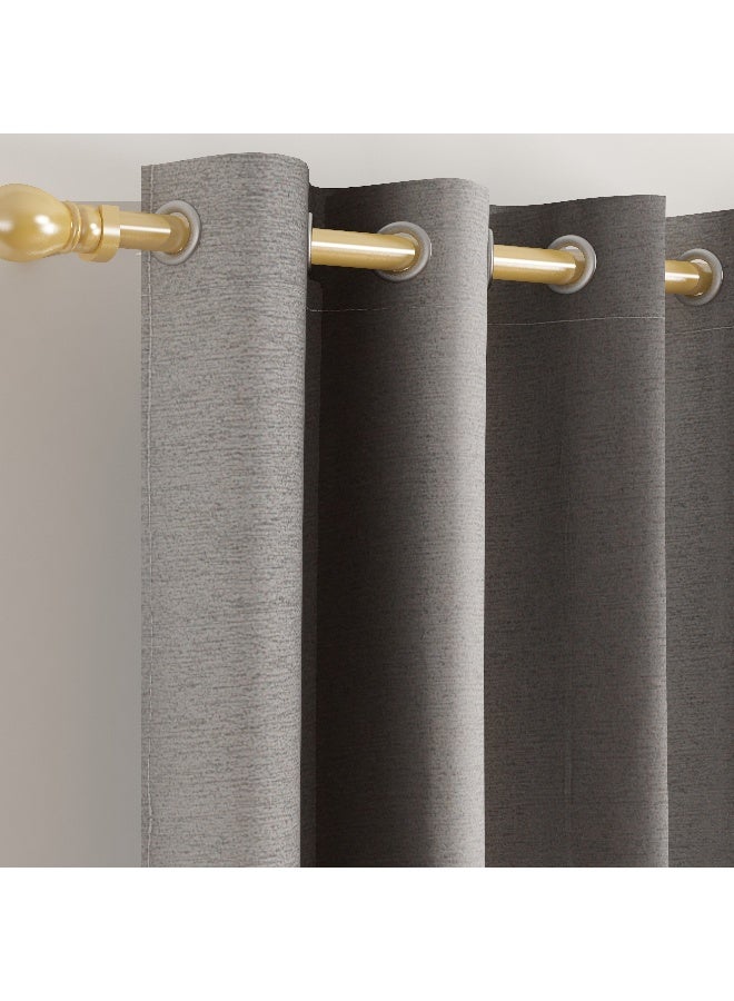 Home Box ستارة نافذة مفردة من بوليستر أتلانتا بتصميم سادة - Image 2