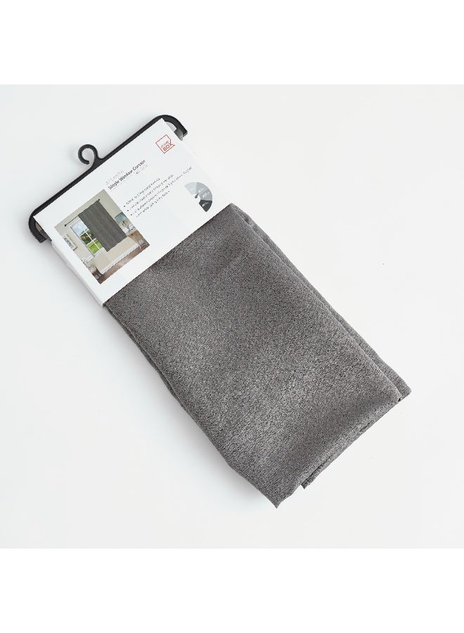 Home Box ستارة نافذة مفردة من بوليستر أتلانتا بتصميم سادة - Image 4