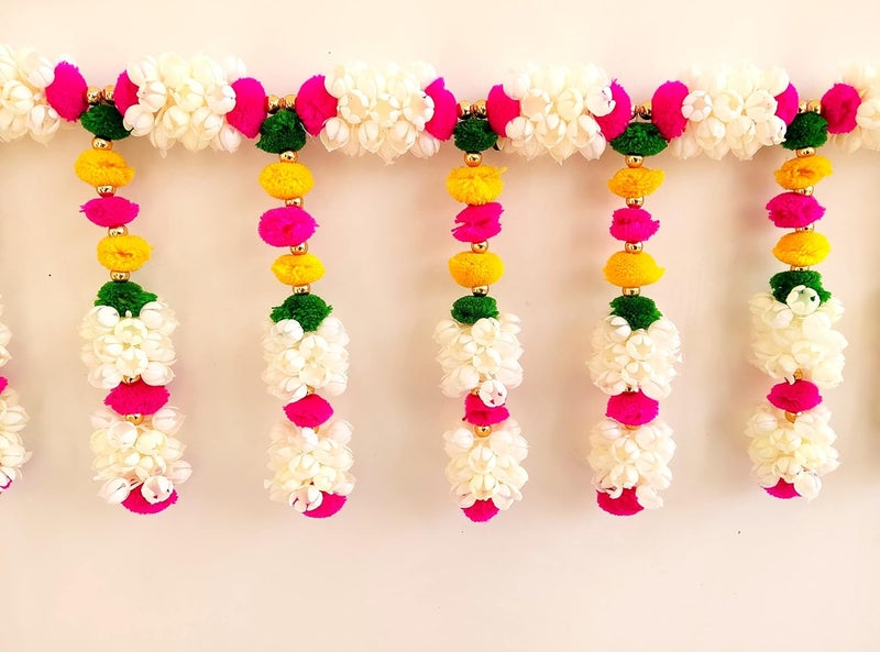 Shivgami Creation Hanging Toran for Door DecorationArtificial Flower Decoration for HomeDecorative Garland - Image 5