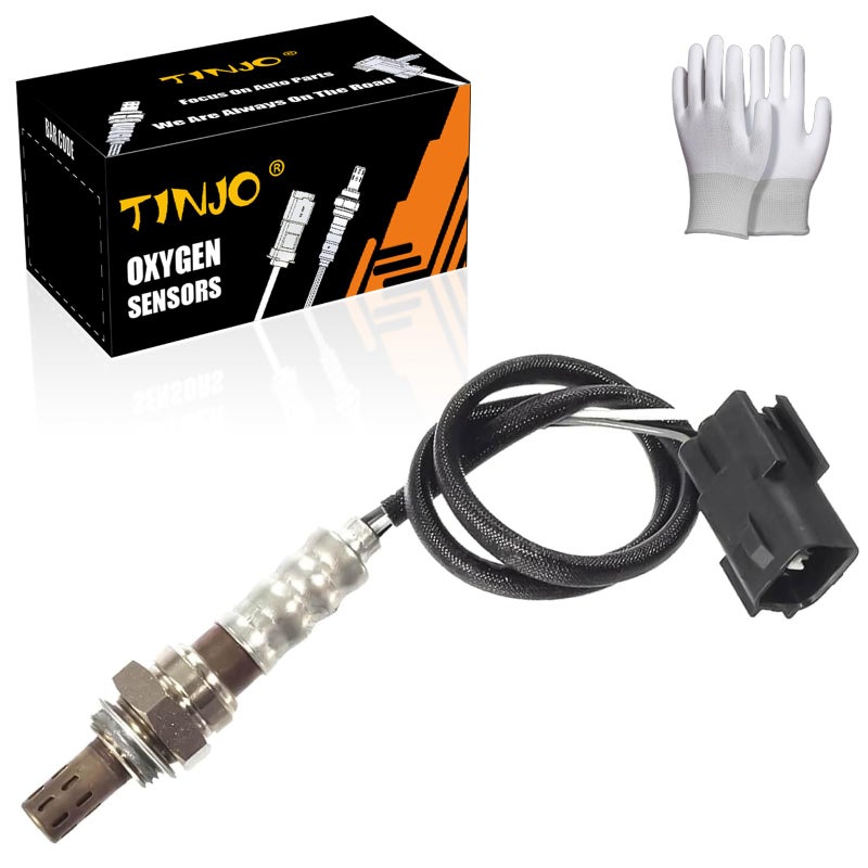 TINJO Oxygen O2 Sensor 25024878 Downstream Replacement for Hyundai Tucson Sonata Santa Fe Genesis Coupe ix35 KIA Optima Forte Koup Sorento O2 Oxygen Sensor Replaces 35034630