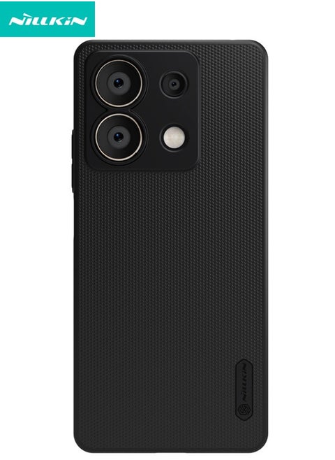 Redmi Note 13 5G Case, Frosted Ultra Thin Phone Case for Redmi Note 13, Shockproof Drop Proof Anti-Scratch & Slip Dual Layer Tough Back Cover for Xiaomi Redmi Note 13 5G, Black