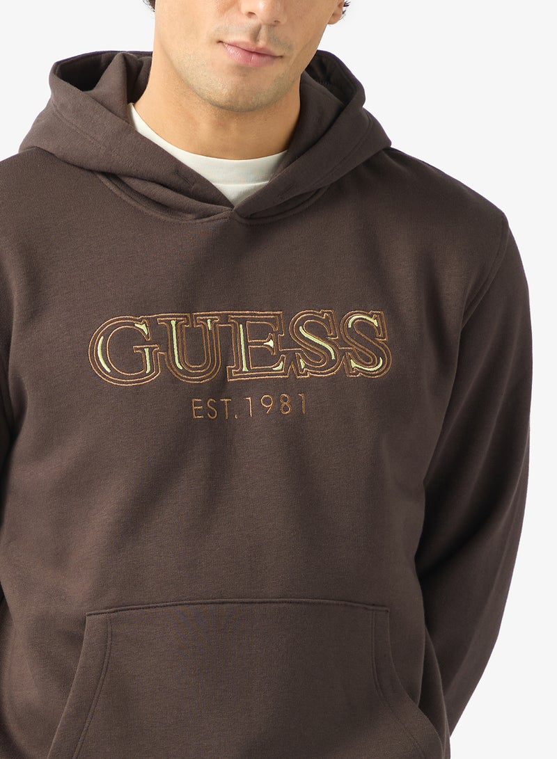 GUESS Hooded Basic Sweatshirt - Image 3