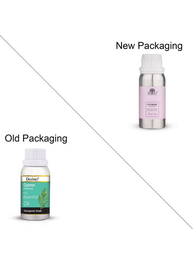 Devinez Cypress Essential Oil 100% Pure Natural & Undiluted 250Ml In Anodized Aluminum Bottle - Image 3