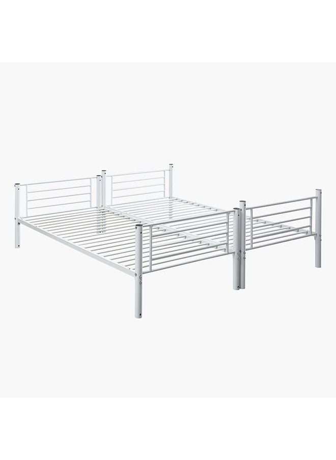 Home Box Vanilla Single Bunk Bed 210x153x97.5 cm  - Image 5
